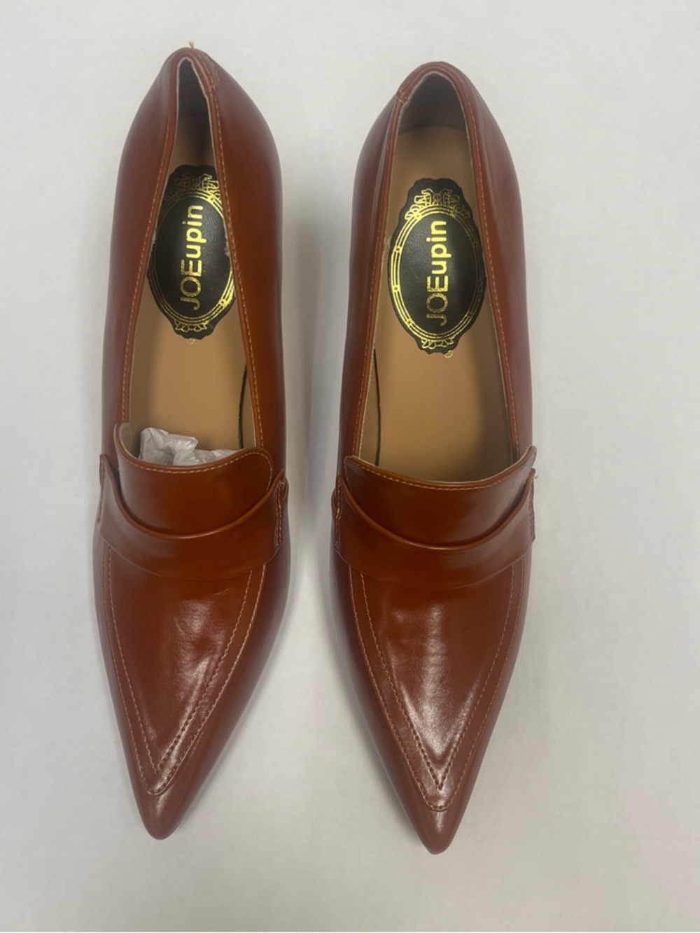 Women's Pointed Toe Pump in Brown